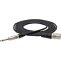 Hosa Technology HPX-005 Unbalanced 1/4" TS Male to 3-Pin XLR Male Audio Cable (5')